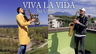 "VIVA LA VIDA" - Enzo Buonaurio Sax & Veronika Semylit Sax - Coldplay