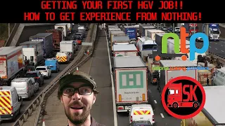 GETTING YOUR FIRST HGV JOB | TIPS AND TRICKS | GETTING HGV EXPERIENCE