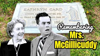 Famous Graves Of I LOVE LUCY's Mrs. McGillicuddy & Others At Harbor Lawn Memorial Park