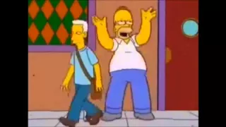 Homero Simpson Una Cerveza De Rafaga