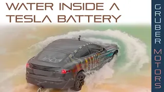 Water Damaged Tesla Model S Battery | Gruber Motors