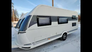 Обзор нового автодома Hobby De Luxe 545 KMF 2022 года(каравана, трейлера,дома на колёсах на 6 мест)