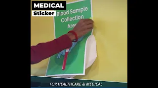 Blood Sample Collection Poster | blood sample collection | medical poster | Clinic poster
