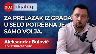 dijalog Podcast 003 | ALEKSANDAR BULOVIĆ - Za prelazak iz grada u selo potrebna je samo volja