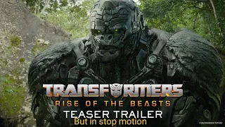 FULLY REDONE| Transformers rise of the beasts trailer|stop motion