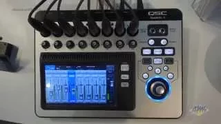 AMS at NAMM 2015 - QSC Touchmix 8 Digital Mixer