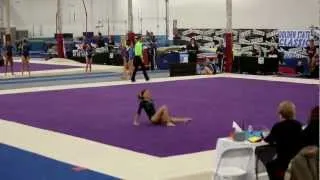 Yasmine Yektaparast_First Level 10 Floor Routine_Jan/12/2013_9.525 Score_1st Place