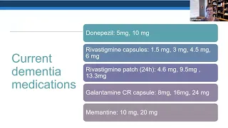 Optimizing Anti-Dementia Medications