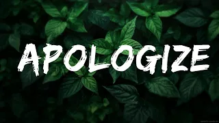 Timbaland - Apologize (Lyrics) ft. OneRepublic  | lyrics Zee Music