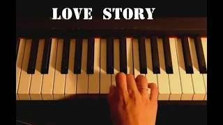 LOVE STORY 1970 - Cover  PIANISTA ANONIMO PISTOIESE - Reg. e Video SANTI PANICHI