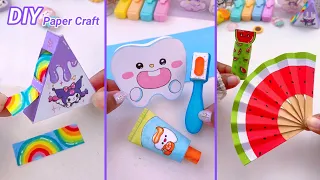 Easy Craft Ideas / DIY Miniature Crafts Idea / school hacks / mini craft / how to make / paper craft