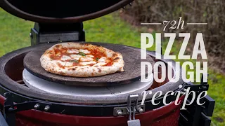 My 72h Pizza dough, pizza setup in the kamado joe