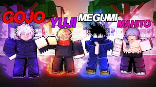 i Used EVERY CHARACTER in Jujutsu Shenanigans.. (Roblox)