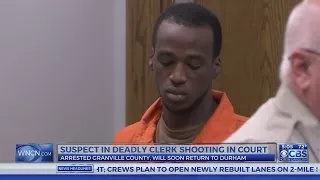 Man accused in Durham clerk's murder appears in Granville County court