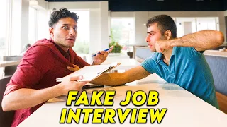 Offensive Job Interview Prank