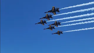 Blue Angels Seattle Arrival 2023