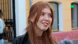 What do Russian girls think about foreigners in Russia? | Street interview