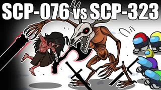 SCP-323 vs SCP-076 [SCP - Containment Breach 0 EP.4] | Among Us Animation