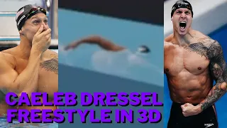 Caeleb Dressel Freestyle In 3D (VIEW IN 3D)