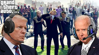 US Presidents Survive A Riot In GTA 5