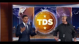 Between the Scenes - Trump Praises Nonexistent Country “Nambia”: The Daily Show-Trevor Noah.
