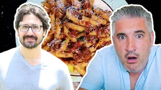 Italian Chef Reacts to BOLOGNESE SAUCE by @aragusea