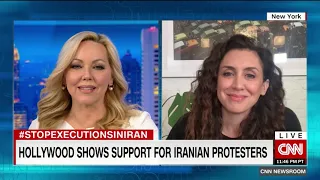 Iranian-American actress & activist Mozhan Marno on CNN -- her push to stop the executions in Iran