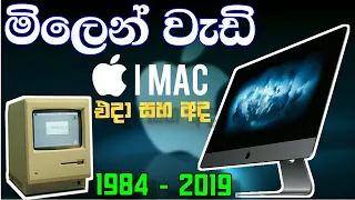 Evolution of apple i mac 1984 - 2019