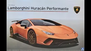 Aoshima: Lamborghini Huracan Performante  - Обзор + конкурс