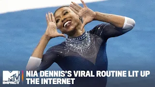Nia Dennis's Viral #BlackExcellence Routine Lit Up the Internet 🥇🥇🥇 Need To Know