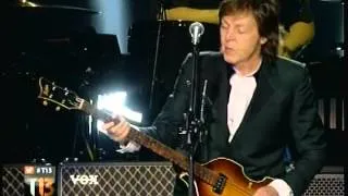 PAUL MCCARTNEY REALIZO EXITOSO SHOW EN CHILE ANTE 12 000 ASISTENTES TELETRECE C13 23 04 2014