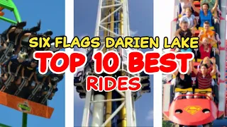 Top 10 rides at Six Flags Darien Lake - Corfu, New York | 2022