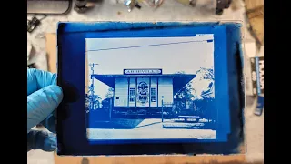 522) Cyanotype on Glass: Initial inspection and thoughts.