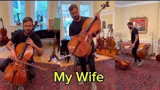 Stjepan Hauser Million Dollars New Wife In London, Hauser Expensive Signorina,Hauser Expensive Cello