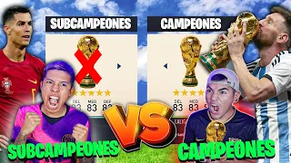 LA FINAL mas ÉPICA DE CHAMPIONS *CAMPEONES DEL MUNDIAL vs SUBCAMPEONES*😱RAMIRIN vs EDSON FDB