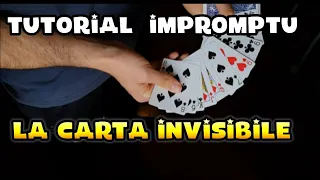 TUTORIAL Magia con le carte / La Carta Invisibile