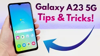 Galaxy A23 5G - Tips and Tricks! (Hidden Features)