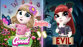 My talking Angela 2 | GOOD Angela VS EVIL Angela | cosplay