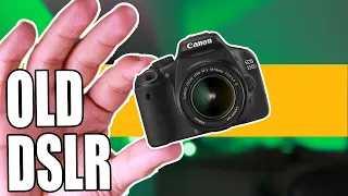 Using an old DSLR on a professional shoot