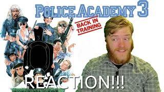 POLICE ACADEMY 3: BACK IN TRAINING (1986) Reaction - First Time Watching