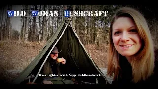 Overnighter with Sepp Waldhandwerk - Bushcraft & Survival - Wild Woman Bushcraft
