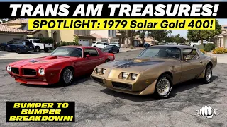 1979 SOLAR GOLD PONTIAC TRANS AM - The Last 400 T/A Engine! Bumper To Bumper Breakdown & Ride Along