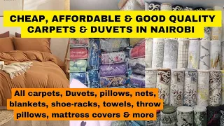 KAMUKUNJI HAUL: Where to Get Cheap Carpets & Duvets in Kamukunji 2023!