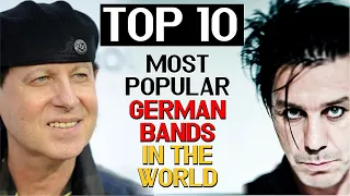 Top 10 most popular German bands in the world