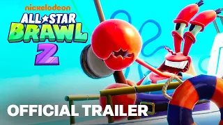 Nickelodeon All-Star Brawl 2 - Official Mr. Krabs Gameplay Reveal Trailer