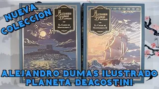 Alejandro Dumas Ilustrado, nueva colección de  #planetadeagostini ( El Conde de Montecristo 1 y 2 )