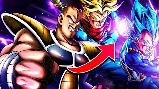 TAG TRUNKS AND VEGETA’S BEST PARTNER!?!? YOUNG NAPPA IS SIMPLY THAT GUY!! (Dragon Ball Legends)