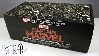 Коробка по Капитану МарвЕл!  ● Marvel Collector Corps [Funko POP!]