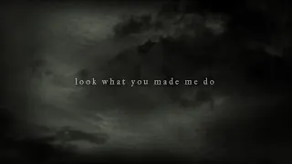 Taylor Swift - Look What You Made Me Do (ft. Billie Eilish) (Re-Imagined Version) (Lyric Video)