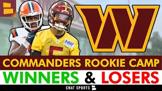 Washington Commanders Rookie Minicamp Winners & Losers Ft. Jayden Daniels & Johnny Newton